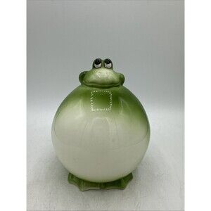 Bullfrog Frog Coin Bank w/ lucky Penny Inside